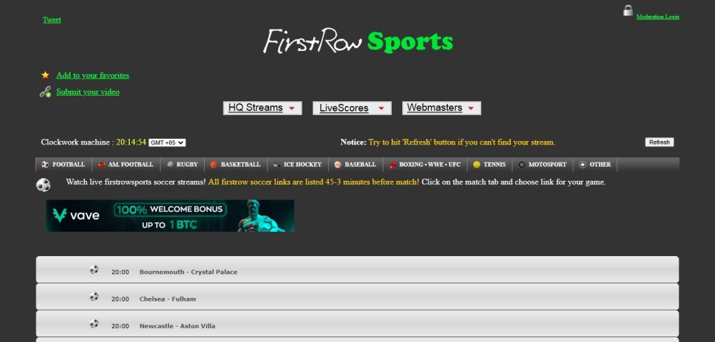 FirstRowSports
