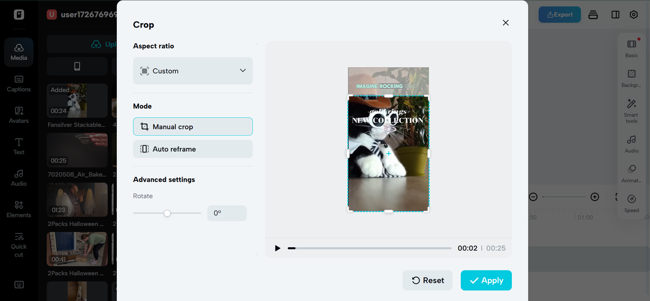 Clean up clutter first, then add blur